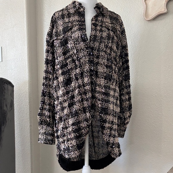 Essentiel Antwerp Plaid Button-Up Shirt - Picture 3 of 11